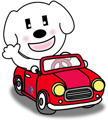 小白紅車